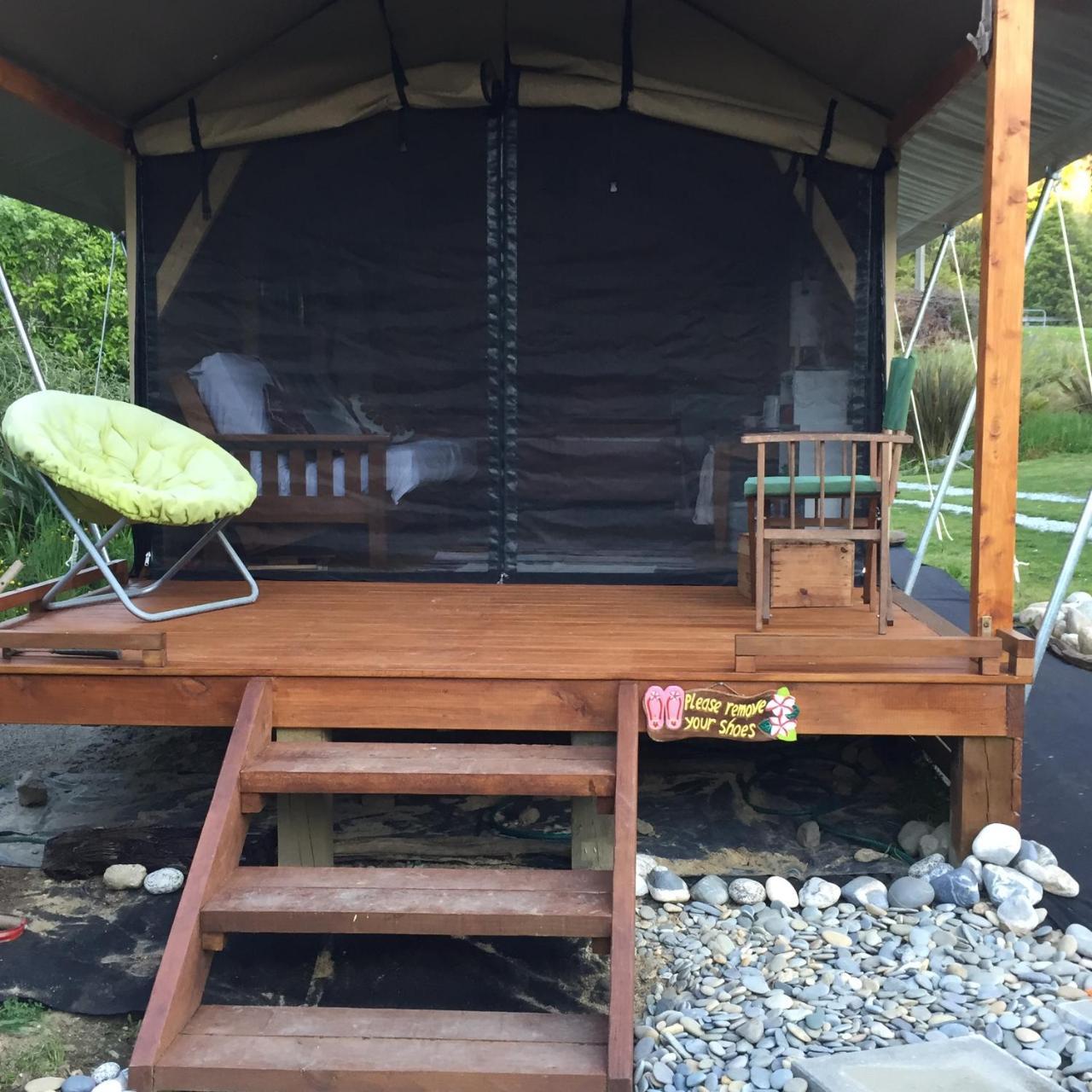 Hotel Omarama Oasis - Permaculture Glamping Pohara Zewnętrze zdjęcie